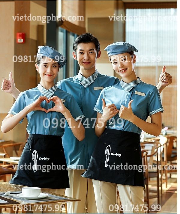 C&aacute;c mẫu &aacute;o sơ mi đồng phục Nh&agrave; h&agrave;ng - Kh&aacute;ch sạn mới nhất hiện nay