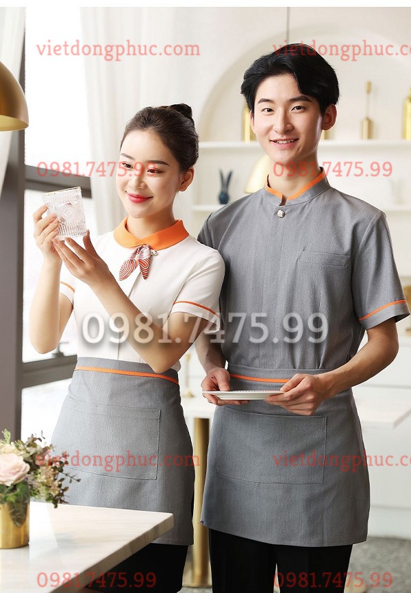 C&aacute;c mẫu &aacute;o sơ mi đồng phục Nh&agrave; h&agrave;ng - Kh&aacute;ch sạn mới nhất hiện nay