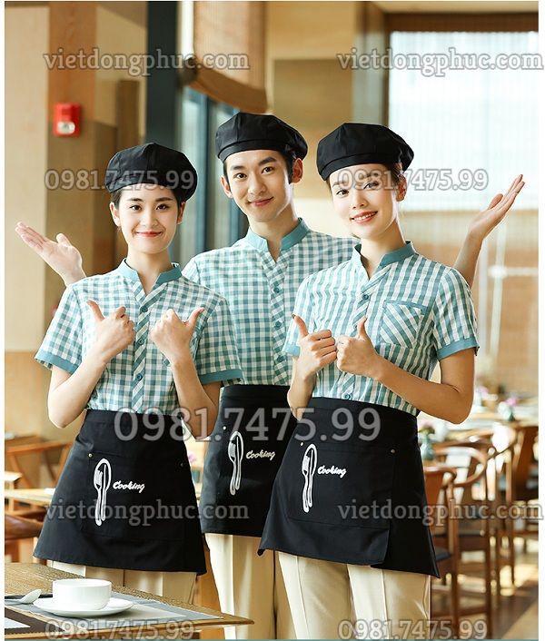 C&aacute;c mẫu &aacute;o sơ mi đồng phục Nh&agrave; h&agrave;ng - Kh&aacute;ch sạn mới nhất hiện nay